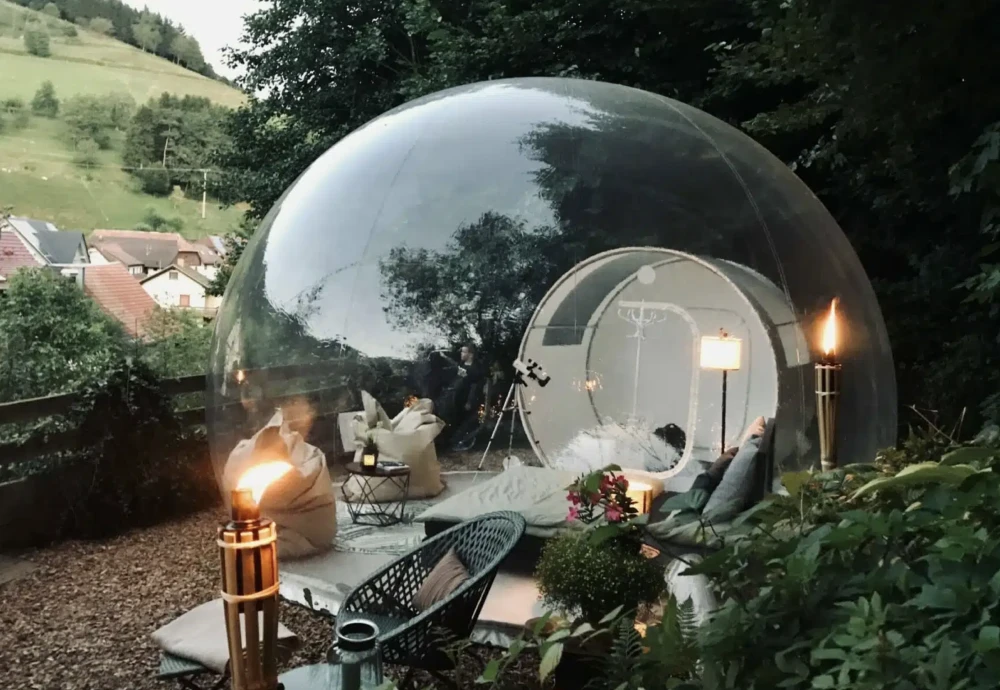 inflatable transparent bubble tent